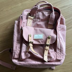 Doughnut Macaroon Backpack Mauve